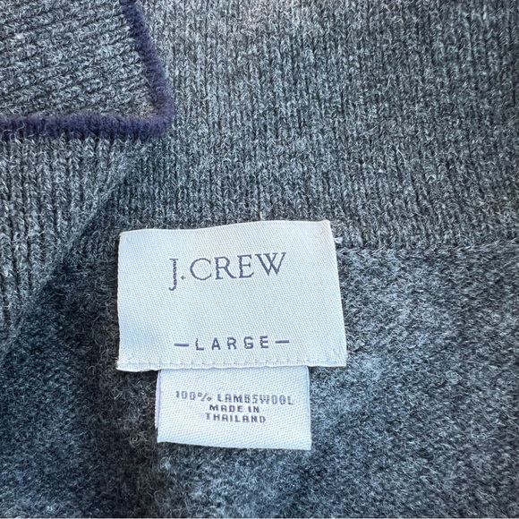 J. Crew 100% LambWool Sweater Men Size Large - Picture 6 of 6